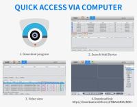 Cámara PTZ 2K de 4MP, lente Dual, IP, WIFI, cámara de vigilancia inalámbrica de seguridad para el hogar inteligente, Audio bidireccional, Monitor para bebés y mascotas, cámara de cuidado Pro - details 15