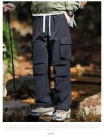 Pantalones de Overalls para Hombres Secado Rápido, Impermeable, Transpirable para Senderismo, Pesca, Acampar Largo Completo, Ajuste Atlético - details 11