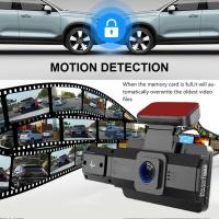 Dash Cam de 3 Canales con WiFi Grabadora de Video de Coche con 2 Lentes - details 4