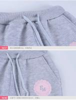 Otoño e Invierno nueva moda traje de mujer chándales casuales con capucha sudadera de lana conjunto de tres piezas - details 17