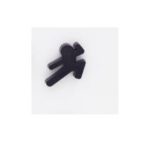 Imán de nevera creativo para hombre, imán Ninja para refrigerador, Clip de mensaje magnético, decoraciones para el hogar, 4 uds/Set - details 2