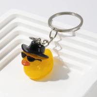 Llavero de Pato de Resina Colgante de Animal para Llaves de Coche Accesorio de Bolso para Mujeres - details 1