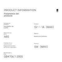 Nuevo perezoso Halter ventilador mudo deportes al aire libreUSBVentilador eléctrico Halter sin hojas pequeño ventilador - details 11