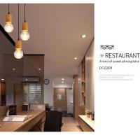 Luz colgante de techo para cocina, luz Led decorativa para mostrador de Bar, estilo nórdico minimalista y moderno - details 3