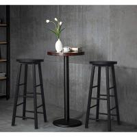 2X Taburete de Bar Muebles Cocina Silla de Comedor Taburete Alto para Salón Cocina Estructura de Metal, Vintage - details 29