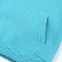 Sudadera con capucha gruesa de color sólido para niños, 95% algodón, 2 a 13 años, novedad - details 9