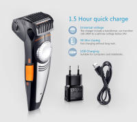 Kemei-Afeitadora eléctrica multifunción 2 en 1, recortadora de pelo, 19 ajustes, longitud de corte, maquinilla de afeitar potente recíproca ajustable - details 4