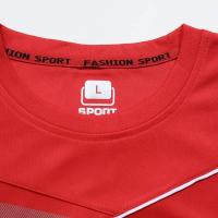 Conjunto deportivo ultrafino y transpirable, pantalones cortos de manga corta, cómodos y holgados, secado rápido, novedad - details 17