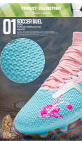 AG, zapatos de fútbol TFS, cómodos y resistentes al desgaste, aplicables a competiciones, césped - details 6