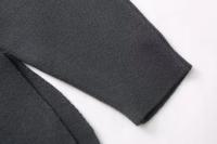 Traje minifalda de punto para damas, Chaqueta de punto de 2 piezas para damas, Traje para damas, Ropa para damas, Ropa de calle, Chaqueta de punto con mangas sueltas - details 9