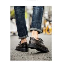 Gran tamaño 2025 nuevos zapatos formales casuales, zapatos de cuero de cordones de los hombres ligeros de baja altura - details 10