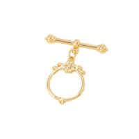 Pulsera de Tirantes Geométricos de Latón Dorado 18K Clasps para Hacer Joyería DIY - details 98