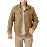 Chaqueta de Algodón para Hombres MAGCOMSEN Abrigo de Viento con Cremallera Multi-Bolsillos - details 19