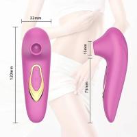 Empaque privado Juguetes sexys potentes Vibrador con ventosa para clítoris Clítoris Succión de pezones Lengua Vibradora Lamiendo oral Masturbador Vagina para adultos - details 5