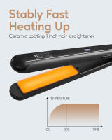Hierro Liso de Cerámica KIPOZI Calentamiento Rápido, Ajustable Temperatura, Cerradura de Seguridad, 2 En 1 Enchufe de Estándar Europeo Certificado CE - details 6