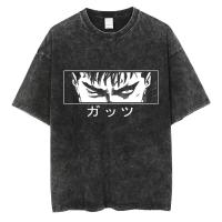 Camiseta De Algodón Casual Para Hombre Estilo Harajuku Con Impresión De Anime Japonés Y Streetwear Hip Hop Manga Corta Tops De Verano - details 3