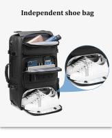 Mochila de Viaje Impermeable 17 Pulgadas para Laptop de Negocios con Bolsa de Zapatos Separada - details 4