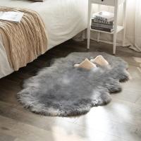 Alfombra de Lana Suave para Dormitorio Sala de Estar Alfombra para Coche Sofá Silla Cojín Lavable Alfombra de Piso para Dormitorio - details 2