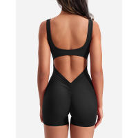 Ropa de Yoga para Mujer Monos de Fitness Traje Deportivo Cubiertas de Entrenamiento - details 1