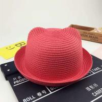 Gorra para niños, decoración de orejas para niños de verano, sombrero de Panamá ppy para niño sólido - details 9