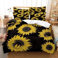 Juego de Ropa de Cama de Boda de San Valentín 3D con Flores y Corazón de Rosas Tapa de Edredón de Lujo para Reina y Doble Tamaño Funda de Almohada Personalizada 2/3 Piezas - details 13