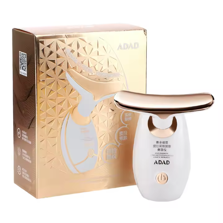 Instrumento de rejuvenecimiento de la piel, artefacto antienvejecimiento, masajeador de vibración sónica Facial, dispositivo de belleza, estiramiento Facial, cuello - 1
