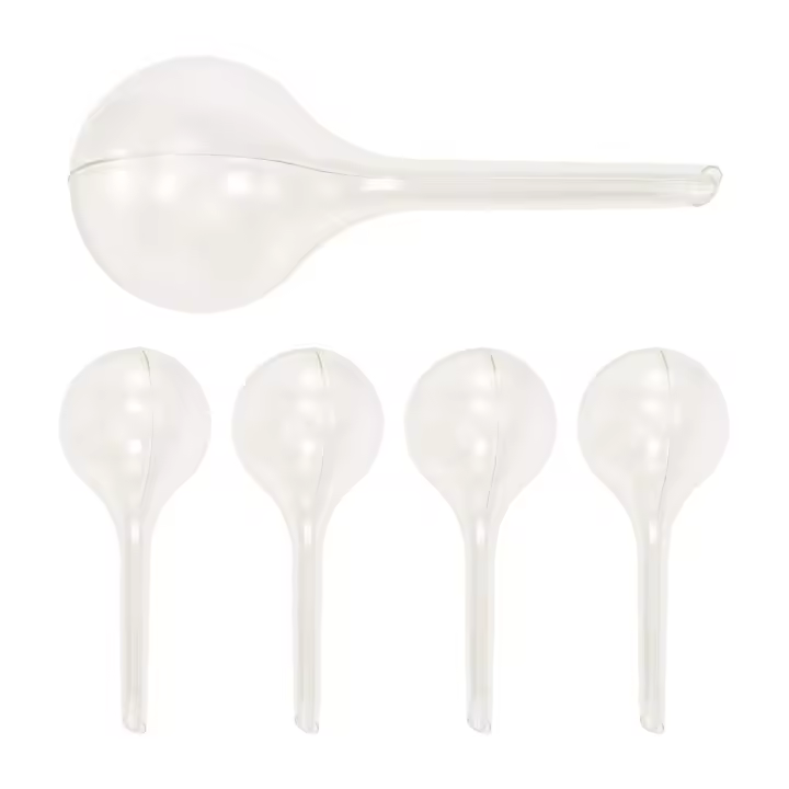 Dispositivo de riego automático, globos para vacaciones, maceta para plantas de interior, bombillas, bebedero para jardín, riego por goteo de agua, 5 uds. - 1