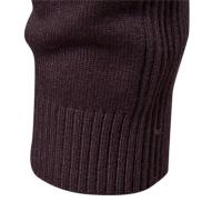 Suéter grueso de cuello redondo para hombre, jersey de punto cansado, tops de otoño e invierno - details 15
