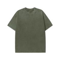 Camiseta de cuello redondo desgastada lavada de estilo retro para hombre, camiseta de cuello redondo de manga corta cómoda e informal de ajuste regular para verano, camiseta de moda para hombre para uso diario, camisetas de diseñador - details 2