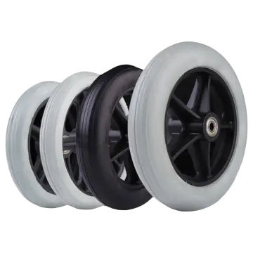 Ruedas De Repuesto Para Carrito - 2 Unidades, 170mm, Plástico Resistente, Fácil Instalación