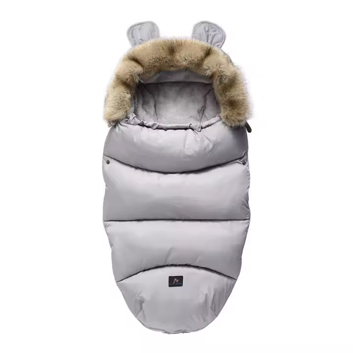 Saco de dormir para bebé, calcetines de Lana de Invierno, Saco de dormir para niños nuevos nacidos - 1