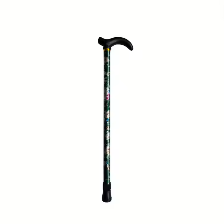 Explorer's Choice: bastón de aluminio ligero, ajustable (55-90cm), portátil y duradero para senderismo, salidas y - 1