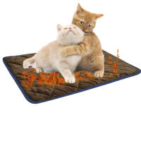 Alfombrilla para Mascotas Caliente Autoadministrable Material Suave, No se Desprenden el Pelaje, Estructura Segura para Cachorros y Gatos Enfermos - details 6