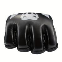 Guantes Sin Dedos Premium para MMA y Boxeo, Transpirables y Absorbentes de Choques para un Agarre y Protección - details 3