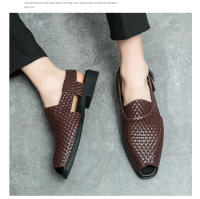 Sandalias transpirables trenzadas para hombre - details 13