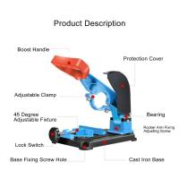 Amoladora angular 2 en 1, soporte fijo, abrazaderas ajustables de 45 grados, soporte para amoladora angular de alta precisión, duradero, multifunción - details 3