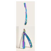 Soporte de Afeitadora Multicolor de Acero Inoxidable Duradero, Elegante para Afeitado de Barba de Hombre Accesorios de Cabello - details 3