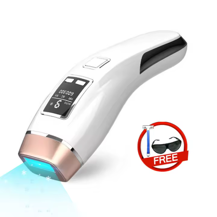 Vancostar-depiladora láser 4 en 1 IPL, dispositivo de rejuvenecimiento para el hogar, refrigeración por Flash, LCD, tratamiento del acné, 999000 - 1