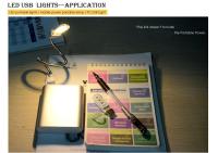 1pc LED Table Lamp USB DC 5V Flexo Reading Light Adjustable Portable Bedside Lamp Table Books Study Office Kids Desk Lights - details 15