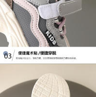 Zapatos deportivos de terciopelo para niños y niñas, suela suave antideslizante, versión coreana, novedad de invierno - details 4