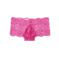 Encaje Sexy Ropa Interior Hombres Boxer hombre Transparente Bragas Ultra Finas Bolsa de Pene Sissy Hombre Bóxers Pantalones Cortos cueca - details 11