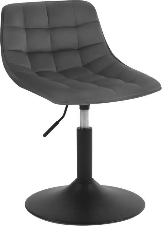 Taburete Tocador Ajustable en Altura Diseño con Resalto Ideal para Maquillaje, Cocina - 1