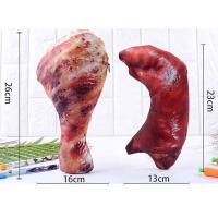 Estuche para lápices de carne de patas de cerdo, baquetas de carpa, bolsa para bolígrafos con forma de pez realista con cremallera, bolsa de papelería de comida de simulación - details 0
