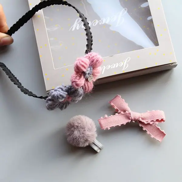 1 Juego de diadema con horquilla de corona de princesa bonita para regalo para niñas - 1