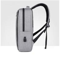 Mochila para portátil con carga USB diaria para hombre, impermeable para deportes al aire libre - details 10