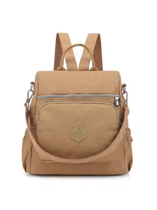 Mochila Mujer Casual Bolso Mochila Antirrobo Impermeable Nylon Mochila Escuela Multifuncional Gran Capacidad Bolso Bandolera - 1