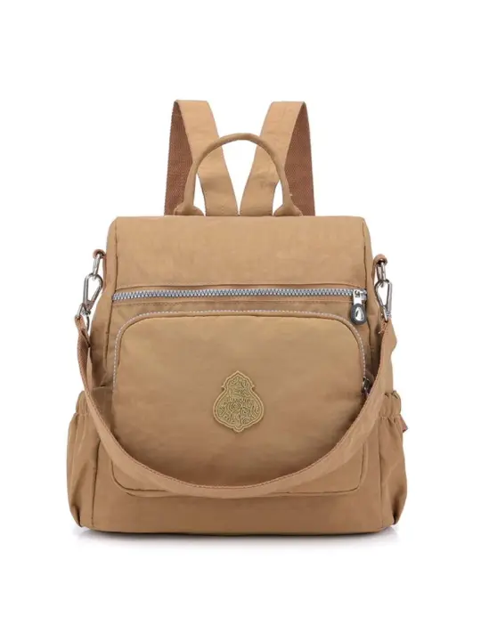 Mochila Mujer Casual Bolso Mochila Antirrobo Impermeable Nylon Mochila Escuela Multifuncional Gran Capacidad Bolso Bandolera - 1