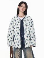 ¡Oferta! Chaqueta de Piel Sintética para Mujer - Abrigo de Mezclilla con Forro Polar Sin Cuello - Moda Invierno - details 9