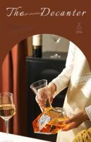 Botella de vidrio geométrica para el hogar, lujosa olla de vino tinto europea, sin plomo - details 1