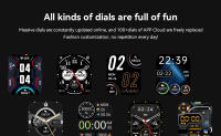 El reloj inteligente AK47 se puede conectar a través de Bluetooth para llamadas y medición del ritmo cardíaco, Material impermeable IP68 - details 9